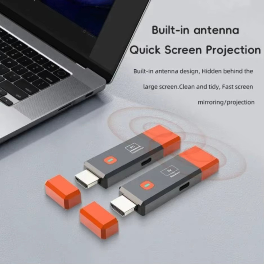 VIKEFON Kabelloser HDMI Empfänger und Sender Video Audio Extender Adapter mit 5,8 GHz für TV-Box, Monitor und Projektor, 50 m Reichweite - Bild 3