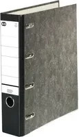 Soennecken Doppelordner oeco 2 x DIN A5 quer, 70 mm Rückenbreite, Schwarz/Grau, FSC und Blauer Engel zertifiziert - Bild 1