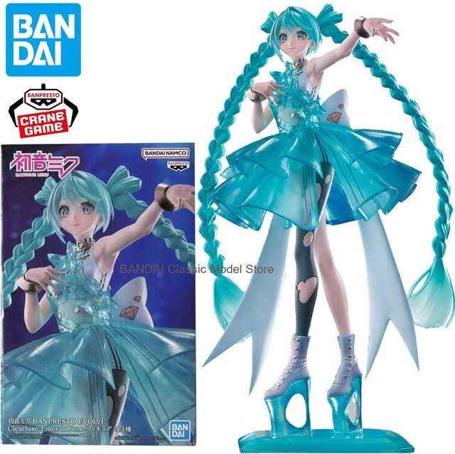 Bandai Banpresto Hatsune Miku Evolve Clearluxe-Emeraldgem Anime Figur - Bild 1