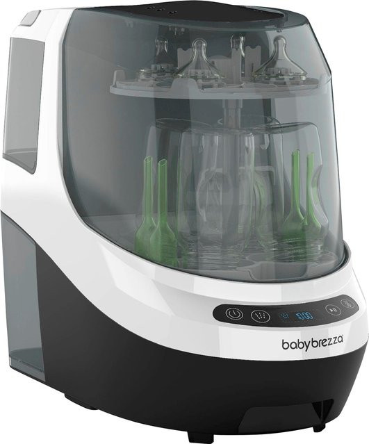 BabyBrezza Bottle Washer Pro Flaschenreiniger und Sterilisator mit Dampfreinigung in Schwarz oder Weiß - Bild 1