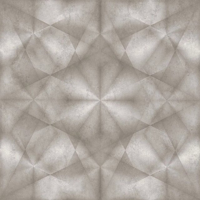 Profhome 3D Tapete Grafisch Schimmernd in Braun Taupe Beige-Grau, Non-Woven, 0,53 m x 10,05 m - Bild 1
