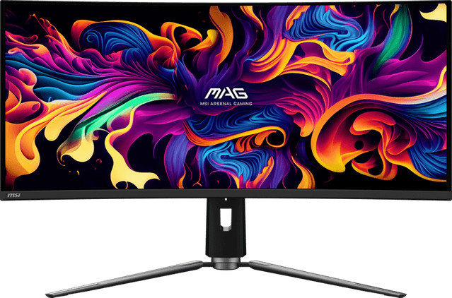 MSI MAG 341CQP QD-OLED Gaming Monitor QHD (1440p) Schwarz - Bild 1