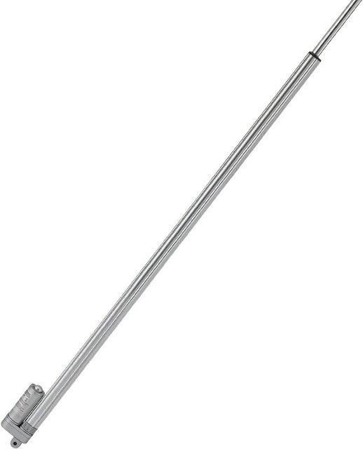 Buying Solutions MB 12V Linearantrieb mit 1016mm Hub, 3000N Kraft und 5mm/s Geschwindigkeit, IP65 Wasserdicht, Farbe: Silber, Material: Aluminium, inklusive Montagehalterung für Solartracker und Industrieanwendungen - Bild 1