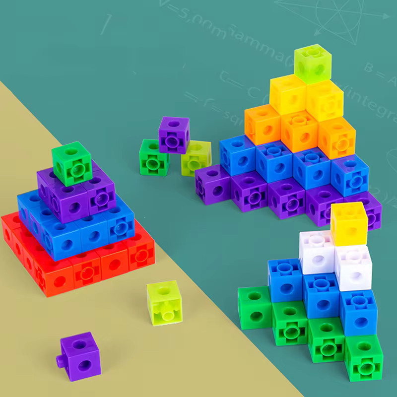 Sommer4 Verbundwürfel-Spielzeug, Kunststoff, zum mathematischen Zählen - Bild 2