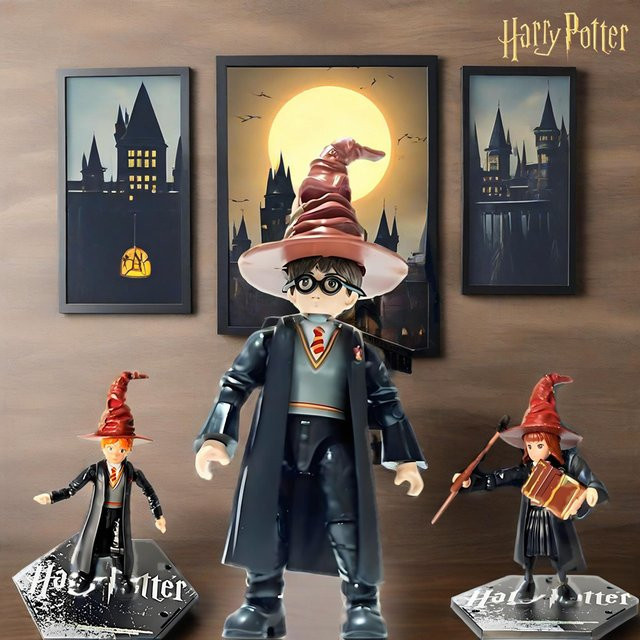 Bandai Harry Potter Blind Box Figur, Bunt / Mehrfarbig, 4-teiliges Set - Bild 1