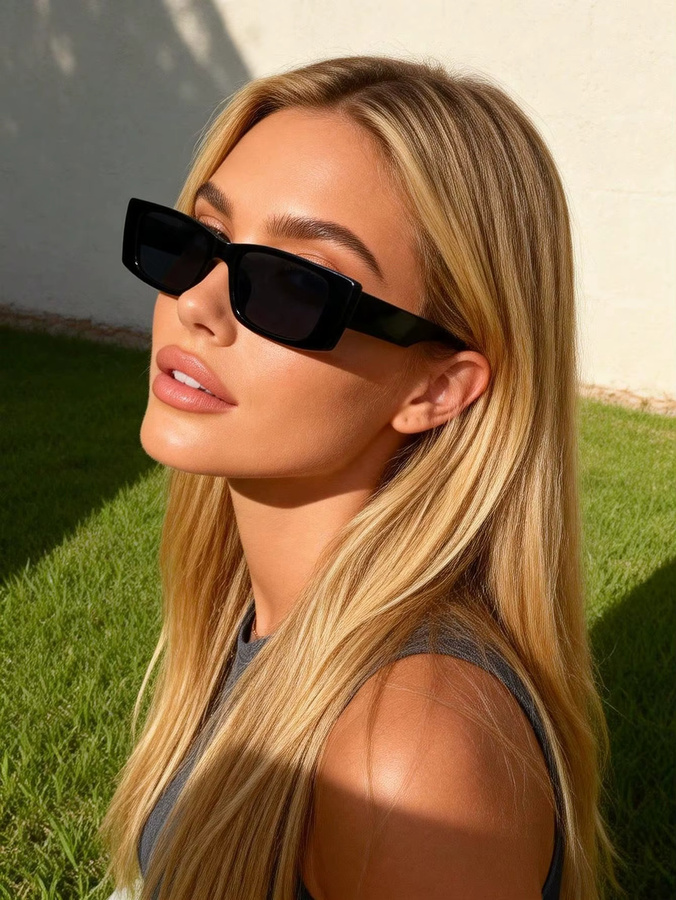 Fairmarry Korrektionsbrille, Vollrand, Kunststoff, schwarz, Damen - Bild 2