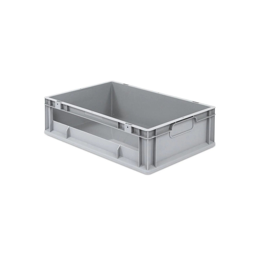 PROREGAL Eurobox NextGen Insight Eurobehälter Transportbox Grau H x B x T: 17 x 40 x 60 cm - Bild 2