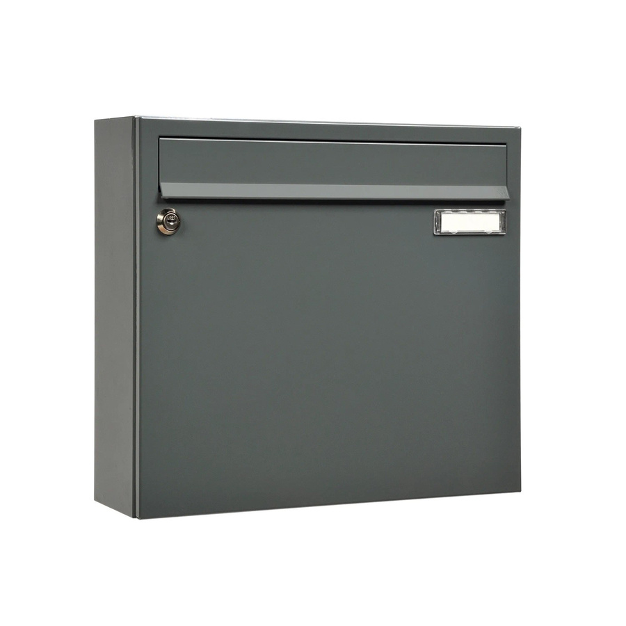 MEFA Briefkasten Sonate in Grau, B/T/H: 33 x 37 x 10,8 cm - Bild 2