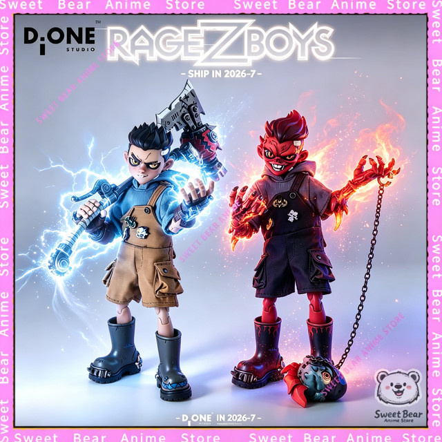 D_ONE STUDIO RAGE-ZBOYS Serie Zahn-Kid Figur, Actionfigur, 1/12, ab 18 Jahren - Bild 1
