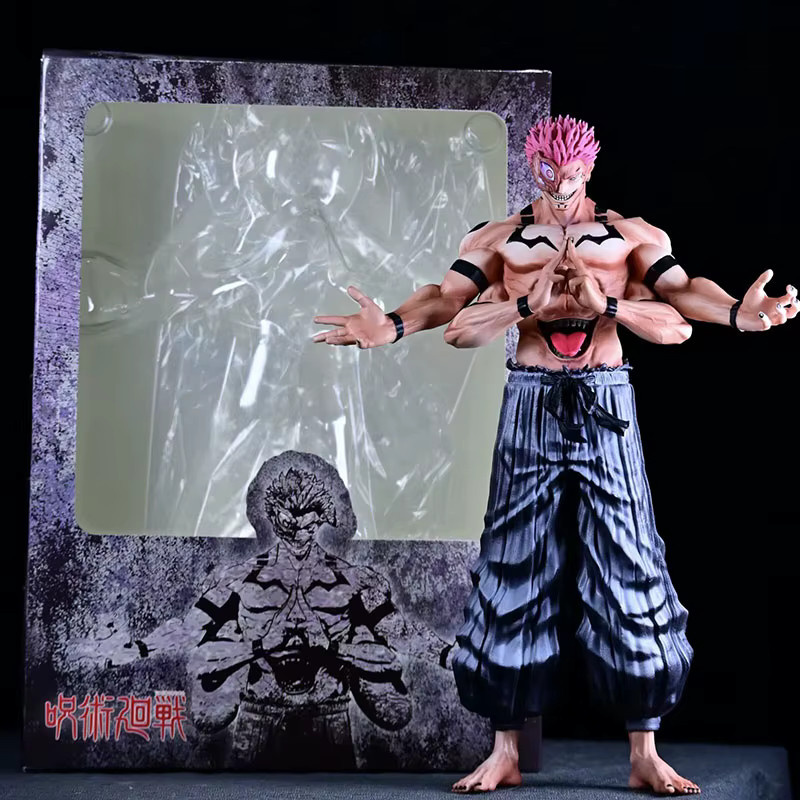 Bandai Jujutsu Kaisen Ryomen Sukuna Itadori Yuji, Actionfigur, 31 cm - Bild 4