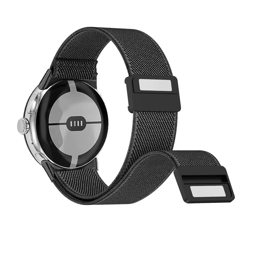 fiterme Uhrenarmband, Textil/NATO, Schwarz, Unisex - Bild 2