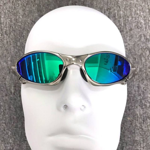 Yiran glasses H8-3 Sonnenbrille, Unisex, Vollrand, Metall, oval, silver, multicolour - Bild 1