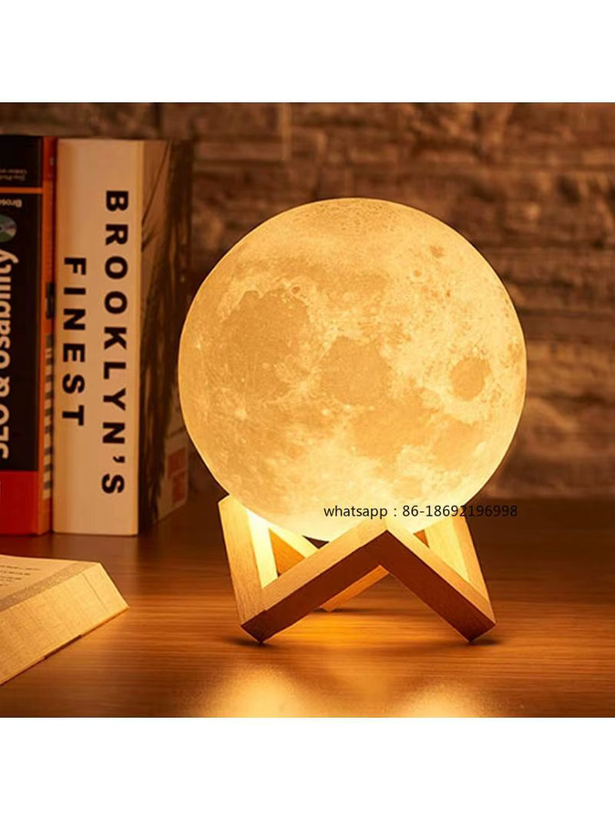 LED Mondlicht Buchlampe mit Galaxie-Effekt in Multicolour als Nachtlicht für Kinderzimmer und Schlafzimmer - Bild 6