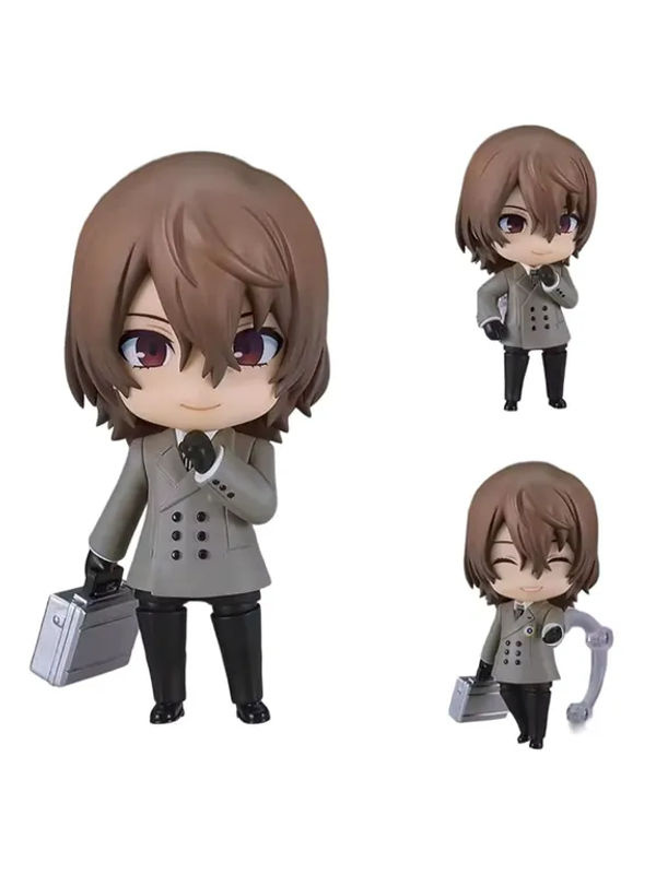 Bandai Akechi Goro Persona 5 Actionfigur Q-Version in Grau aus Kunststoff - Bild 4