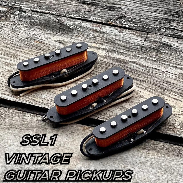 MENGJUE Alnico 5 Single Coil Gitarren-Tonabnehmer im ST-Stil SLL1-Replik in Weiß, Schwarz oder Creme - Bild 1