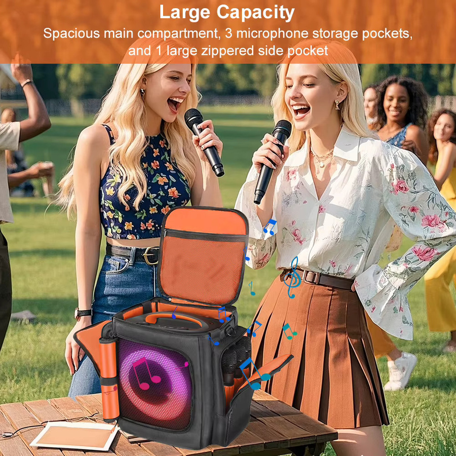 Stoßfeste Lautsprecherschutzhülle für JBL Partybox Encore Essential in Schwarz - Bild 5