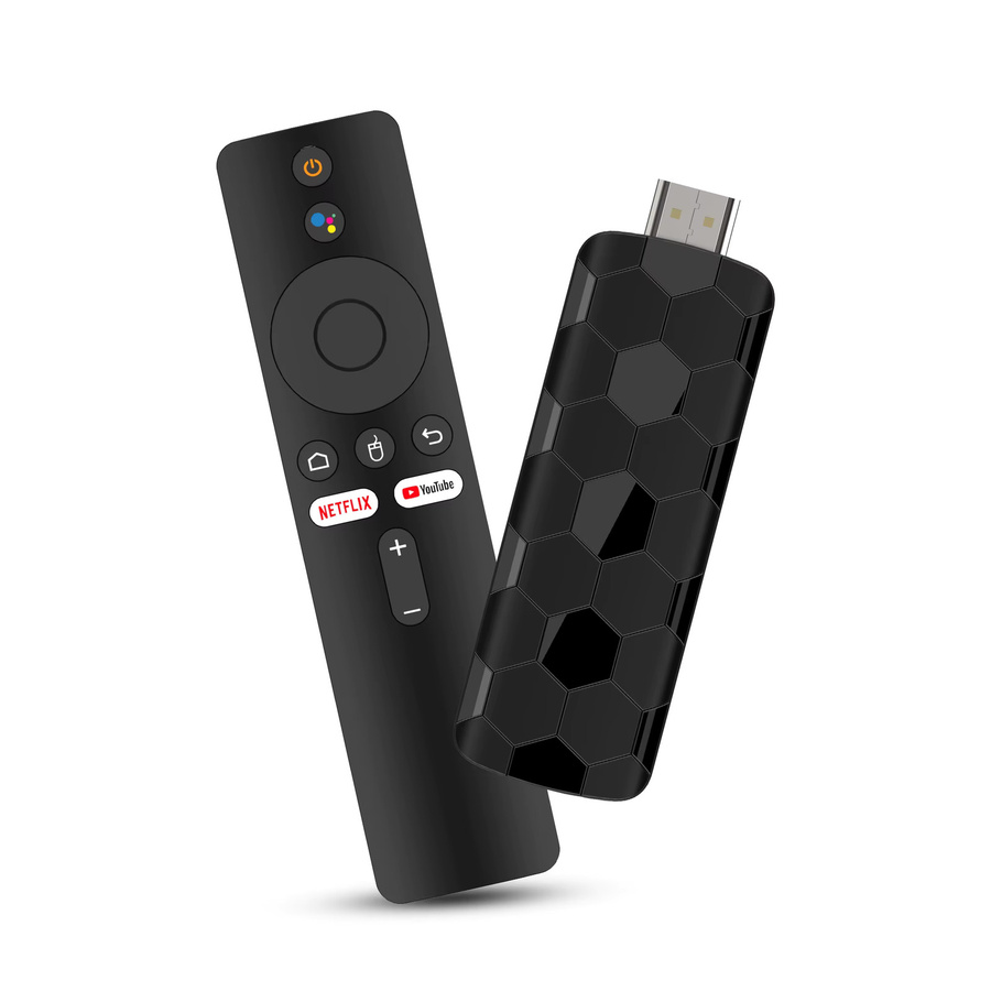 MORTAL R3+ Smart TV Stick 4K Ultra HD Android 14.0 mit Quad Core Prozessor, Dual-Band WLAN 2.4G/5G und Bluetooth 5.4, Schwarz - Bild 6