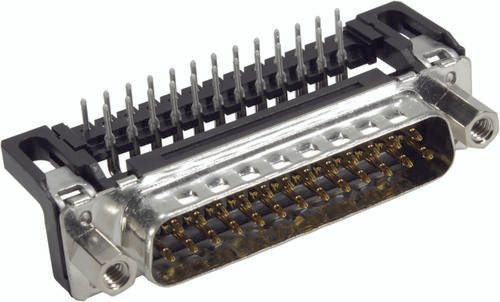 HARTING Steckverbinder 09 65 322 6803 09653226803, Polzahl: 25, Farbe: Schwarz, Löttechnik - Bild 1