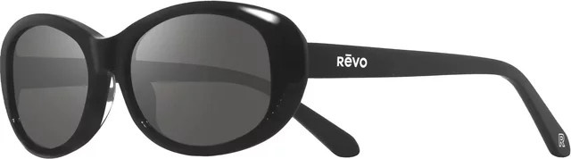 Revo Emma Sonnenbrille Damen, oval, Vollrand, Acetat, black - Bild 1