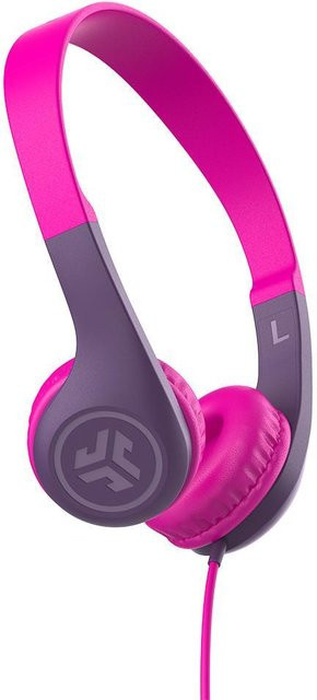 JBuddies Pop Wired On-Ear Kinderkopfhörer in Pink mit 3,5 mm Klinkenanschluss - Bild 1