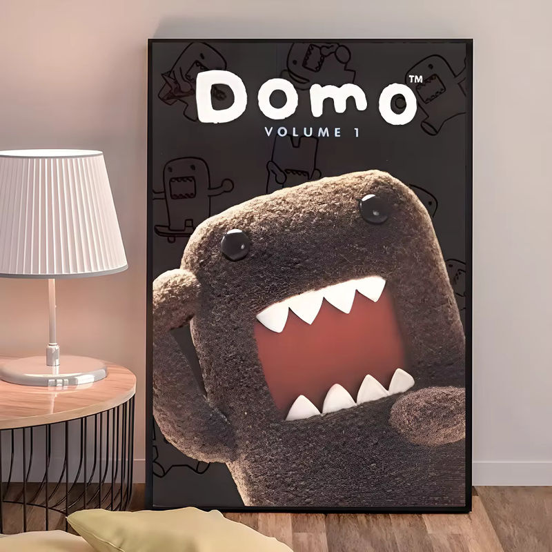 Wasserfestes Domo-Kun Wandposter von Kayou als selbstklebender Papieraufkleber zur Wanddekoration - Bild 3