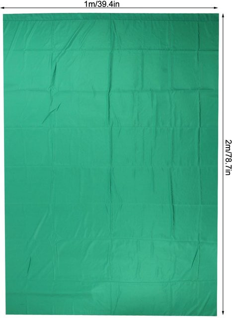 ZuiyouBaby1 Fotografischer Green Screen aus Baumwolle und Polyester in Grün - Bild 1