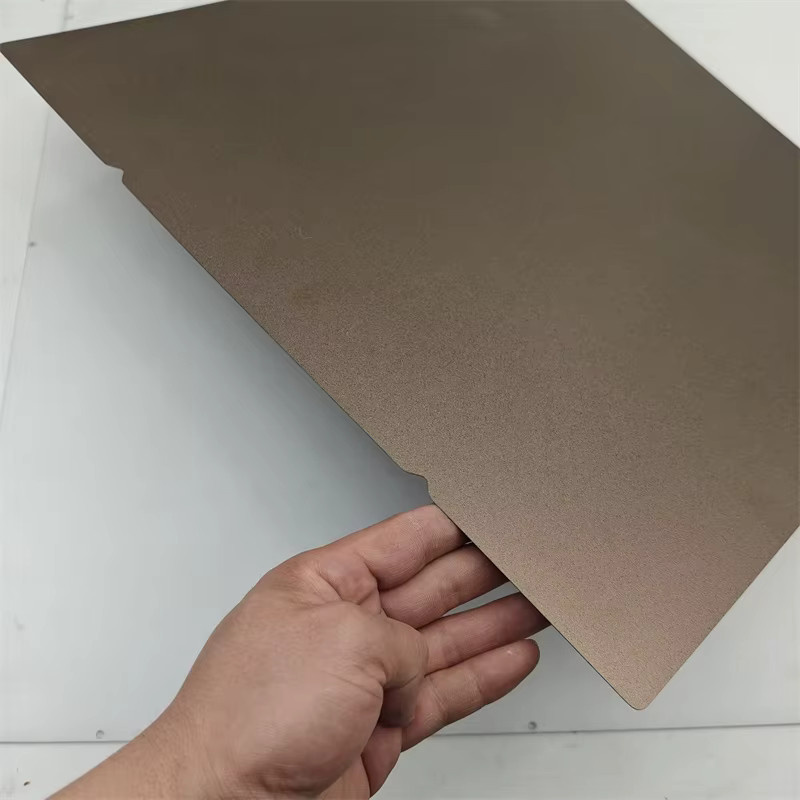 Creality Ender 5 MAX Magnetische PEI Flexi-Stahl Bauplatte doppelseitig B/T: 41,5 x 41,5 cm - Bild 2