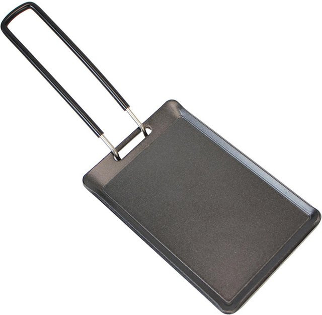 Fishine Mini-Grillschale aus Eisen in Grau für Camping und Outdoor - Bild 1