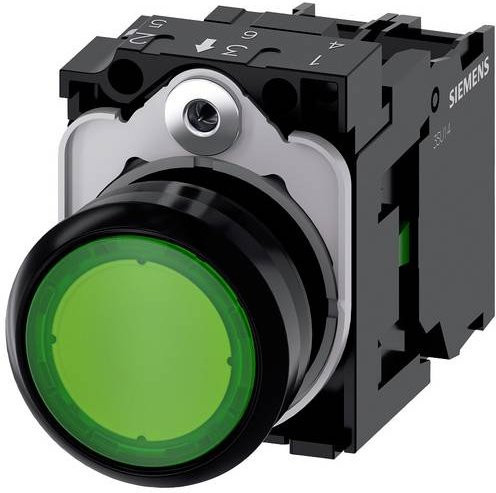 Siemens Drucktaster 3SU1106-0AB40-1BA0 - Bild 1