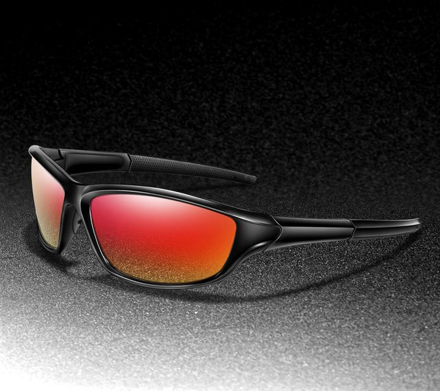 Karos Sportsonnenbrille, Vollrand, Kunststoff, polarisiert - Bild 1