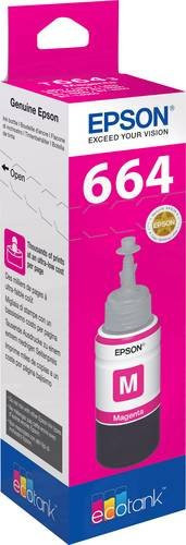 Epson Nachfülltinte T6643 Magenta für EcoTank Tintenstrahldrucker - Bild 1