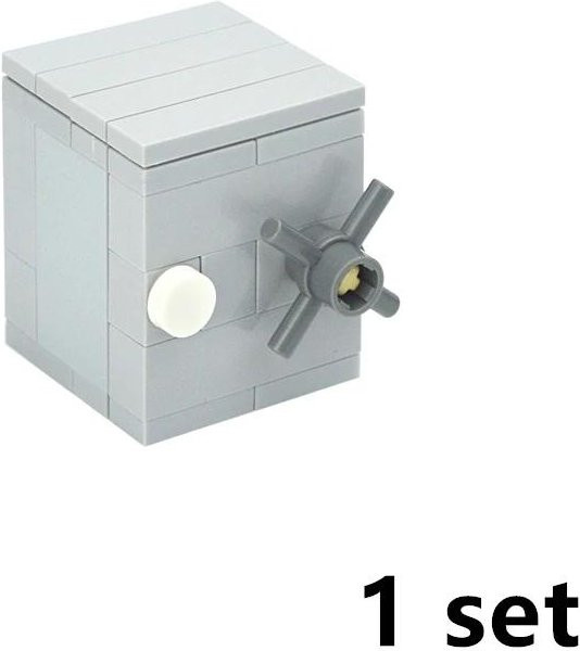 Linyi toy car Moc Schatz Edelstein Box, Baustein, Bunt / Mehrfarbig, Grau - Bild 1