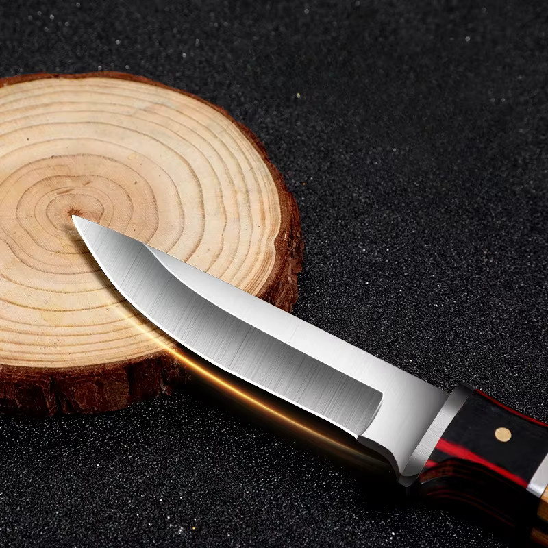 PLYS Steakmesser aus Edelstahl mit Holzgriff in Silber - Bild 2