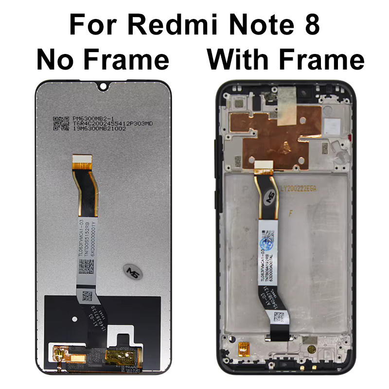 Xiaomi Redmi Note 8 LCD Touchscreen Digitizer Baugruppe in Schwarz für Display-Ersatzteile M1908C3JH M1908C3JG M1908C3JI - Bild 3