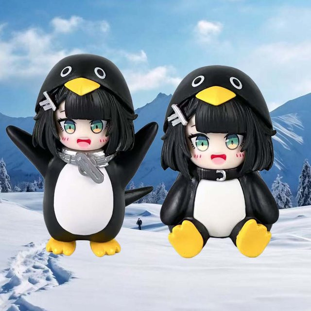 Bandai Arknights Endfield Pengmin, PVC-Figur, 6 cm, Einzelfigur - Bild 1