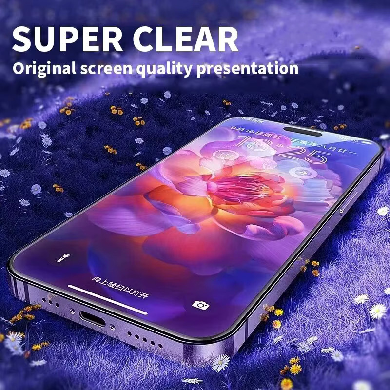 5er Set Panzerglas Display Schutzfolie für Apple iPhone 11 12 13 14 15 Pro Max und XR XS MAX in Transparent - Bild 2