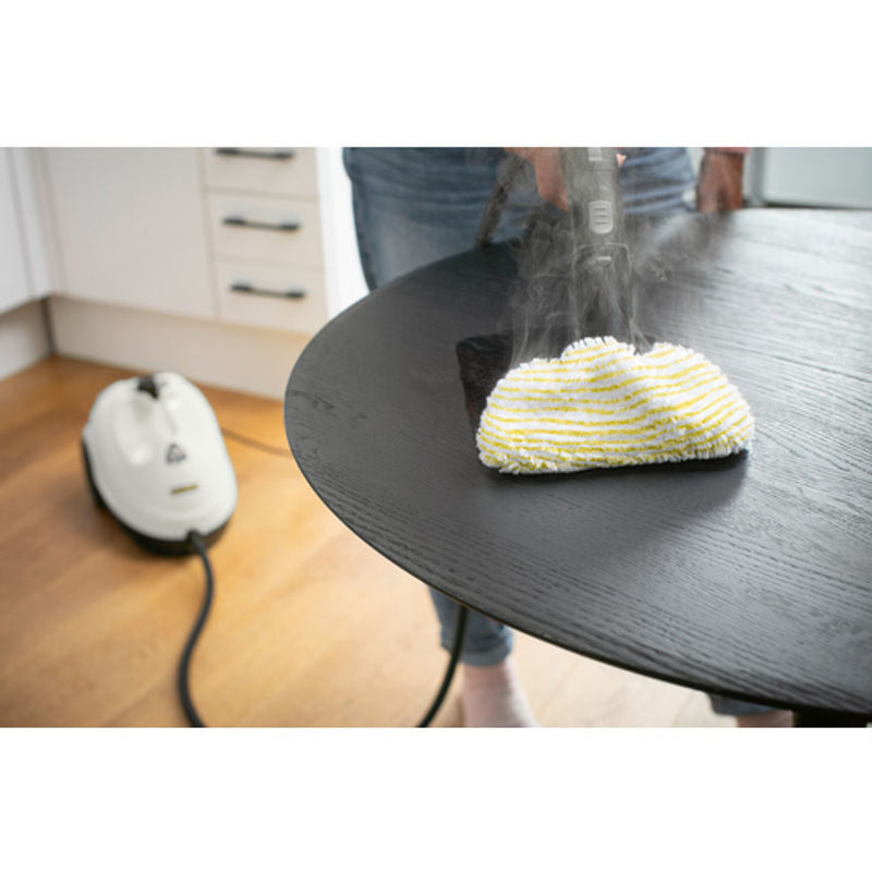 Kärcher Dampfreiniger SC 2 EasyFix in Weiß-Schwarz mit 1500 W Heizleistung und 3,2 bar Druck - Bild 4