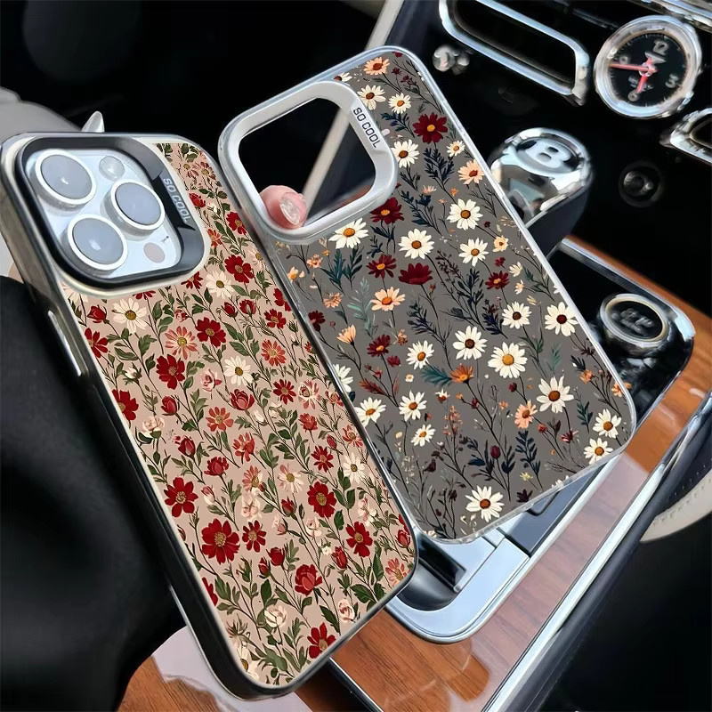 Vintage Art Flowers Handyhülle für Samsung Galaxy A-Serie (A17 A07 A16 A06 A35 A55 A25 A05S A15 A56 A54 A36 A34 A24 4G 5G) Matte Cover in Multicolour - Bild 2