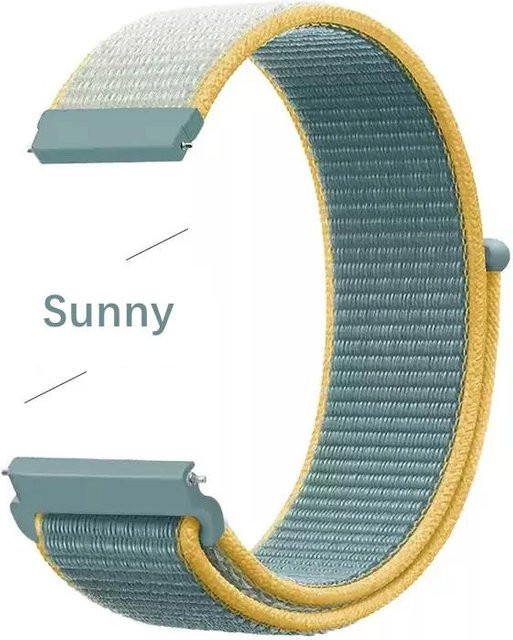 Uhrenarmband Nylon, gray, 22mm, Unisex - Bild 1