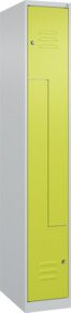 C+P Z-Spind Classic PLUS Spind mit 2 Fächern und Zylinderschloss, H x B x T: 185 x 30 x 50 cm - Bild 1