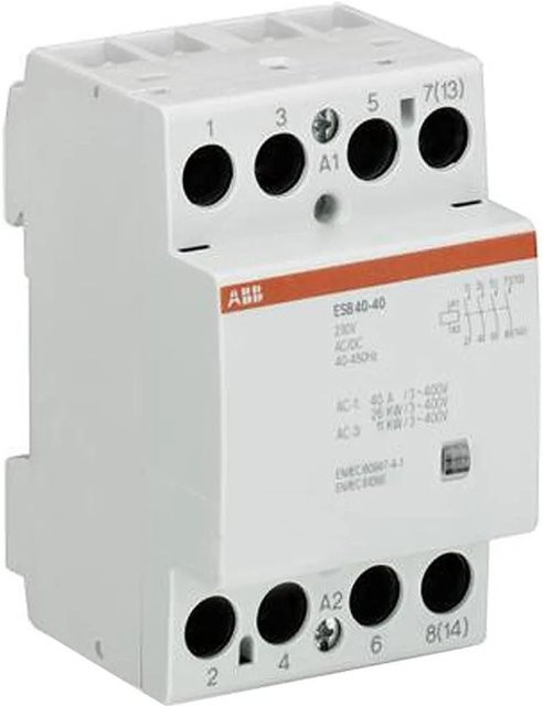 ABB Installationsschütz 40 A in Grau und Weiß - Bild 1