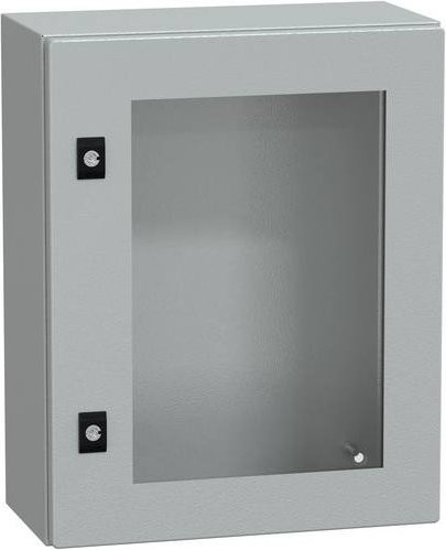 Schneider Electric Verteilerdose aus Stahl für Wandmontage, Grau, B/T/H: 50,0 x 40,0 x 20,0 cm - Bild 1