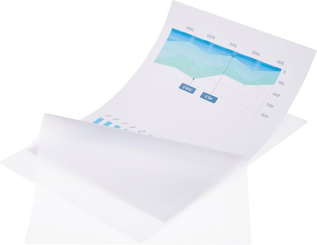 TRONIC Laminierfolien-Set TRLF 80 A1 in A4 matt und transparent - Bild 1