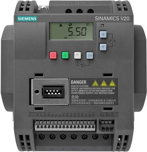 Siemens Frequenzumrichter 6SL3210-5BE25-5UV1 5.5kW 3phasig grau - Bild 1
