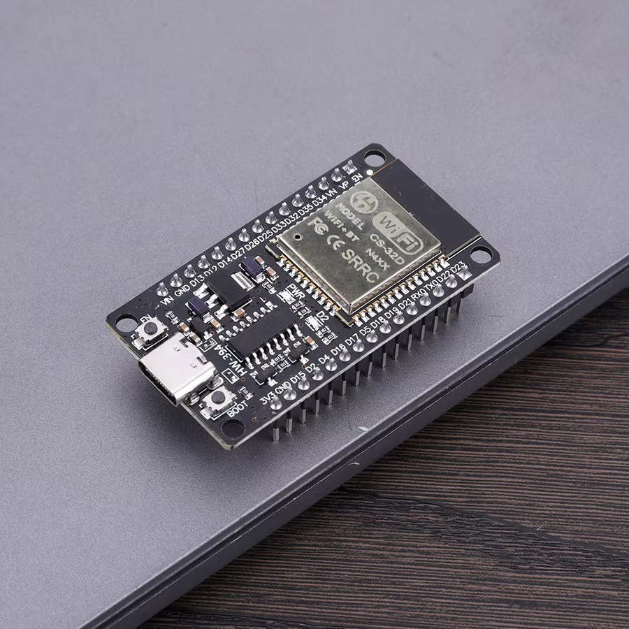 ALLOYSEED ESP32-32D Entwicklungsboard mit WiFi und Bluetooth in Schwarz für Smart Home IoT-Anwendungen - Bild 3