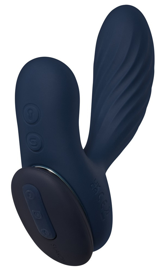 Svakom Analvibrator Vick Neo 2 mit Fernbedienung in Schwarz und Blau - Bild 3