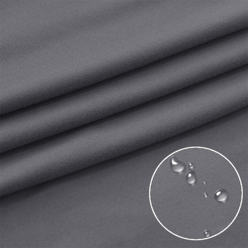 Wasserabweisender Sesselbezug aus elastischem Stretchstoff in Grau für Esszimmer, Büro und Küche - Bild 4