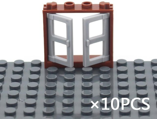 Yiran toy MOC Ziegel Landschaftsarchitektur Türen & Fenster, Bausätze, ab 6 Jahren - Bild 1