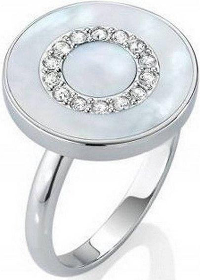 Morellato Damenring, 925 Silber, Perle, Kristall, Zirkonia - Bild 1