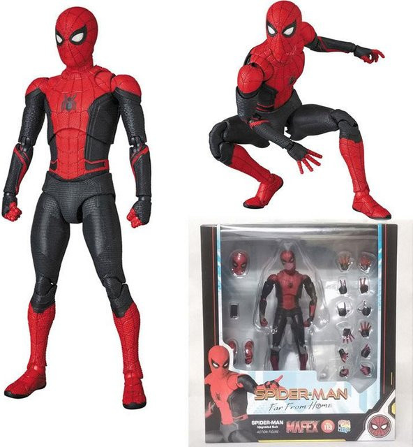 MAFEX Spider-Man: Far From Home Upgrade-Anzug, Actionfigur, Marvel - Bild 1